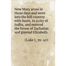 Load image into Gallery viewer, Mary and Elizabeth with a stone