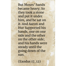 Load image into Gallery viewer, Moses' raised arms - tree