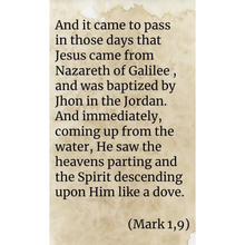 Load image into Gallery viewer, John baptizing Jesus - Silver and Gold