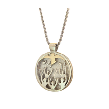 Load image into Gallery viewer, Pentecost rounded silver and Gold