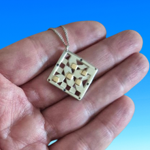 Load image into Gallery viewer, Rhombus with Golden squares