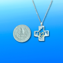 Load image into Gallery viewer, John baptizing Jesus - Silver and Gold