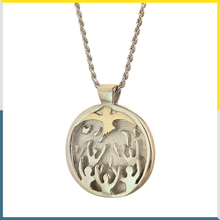Load image into Gallery viewer, Pentecost rounded pendant