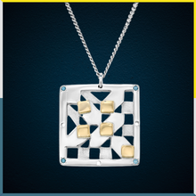 Load image into Gallery viewer, Square with Golden squares