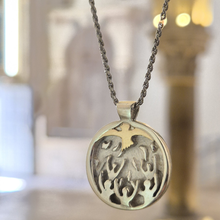 Load image into Gallery viewer, Pentecost rounded silver and Gold